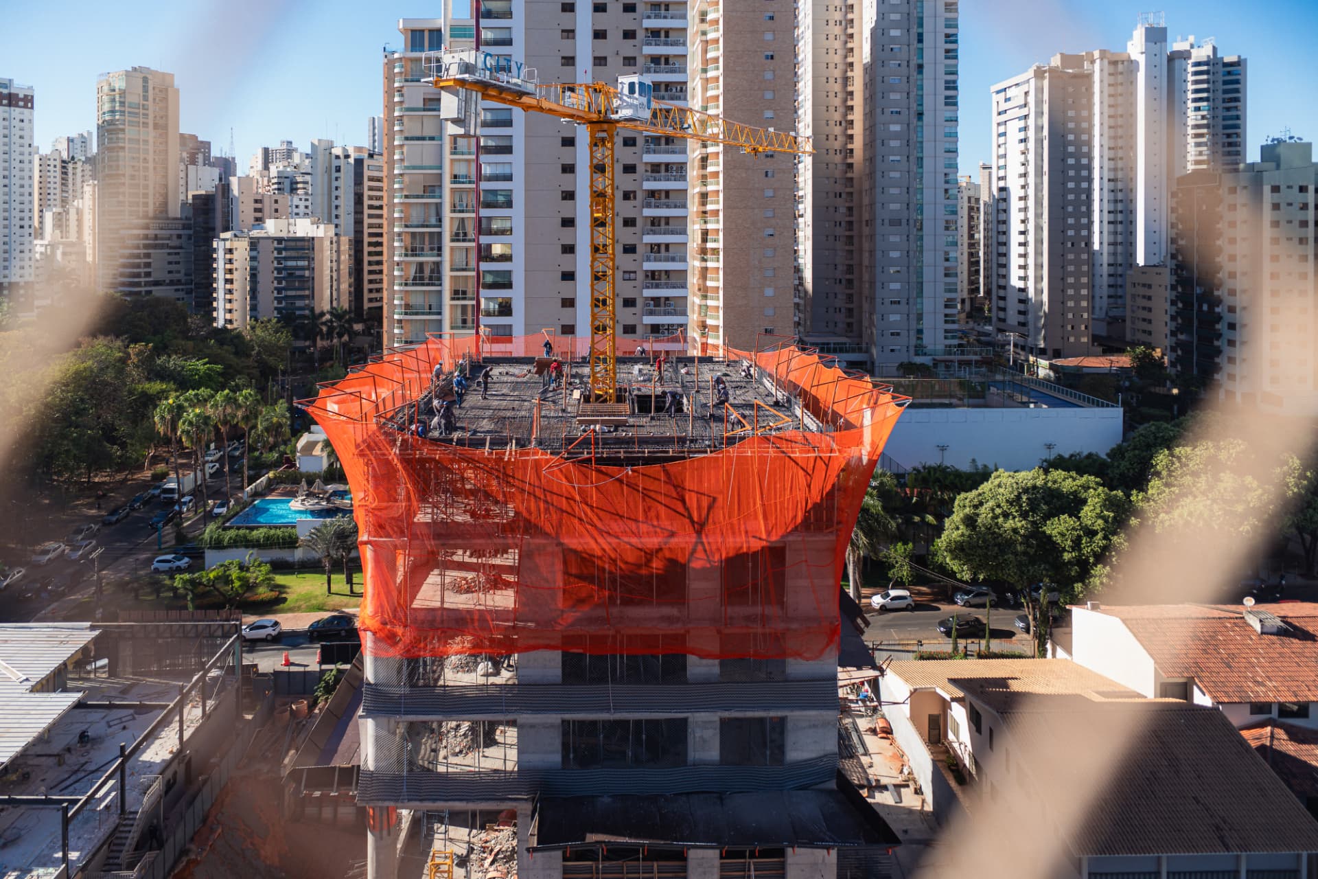 Registro visual de empreendimento em construção